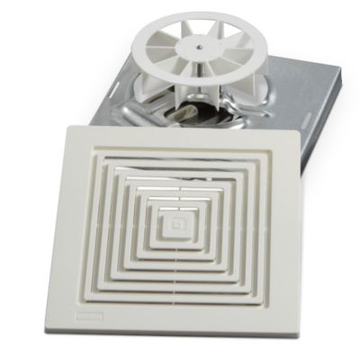 Broan-NuTone 1688F, Grill and Fan Assembly for Ceiling or Wall Mounting , 50 CFM, 3 Inch, 120 VAC, White, for 7 ¼“ x 7 ½”  Housings