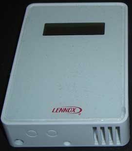 Lennox T8100-D-LN, Carbon Dioxide Sensor Kit with LCD Display, Off-White, Wall Mount