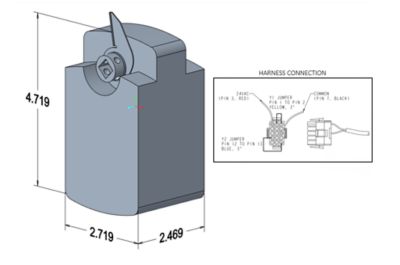 Actuator Motor, 24VAC/VDC, 102691-02