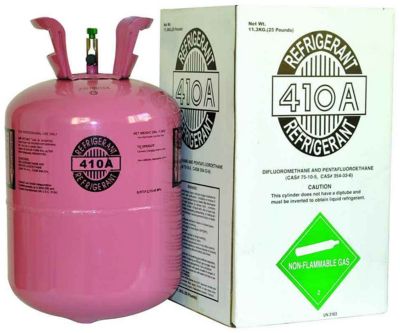 Dupont D10363114, R-410A Refrigerant, 25 Lb Cylinder