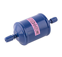 Emerson 100215-10 Liquid Line Bi-Flow Filter Drier, 16 cu in, 5/8" ODF Solder, 8.7 Tons