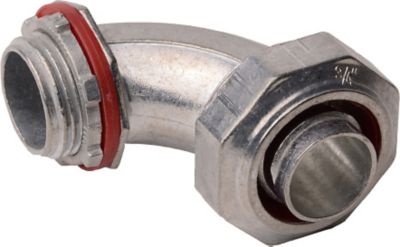 DiversiTech 750-MLT9075, 3/4" Metallic Liquidtight Connector, 90 Degree