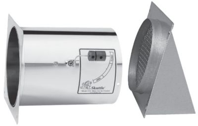SK 216-1 6"  Self-Adjusting Make-Up Air Control for Conventional Forced Air Heating