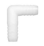 Bramec 0629, Nylon Elbow, 1/2 x 1/2", Barb x Barb, 4/Pack