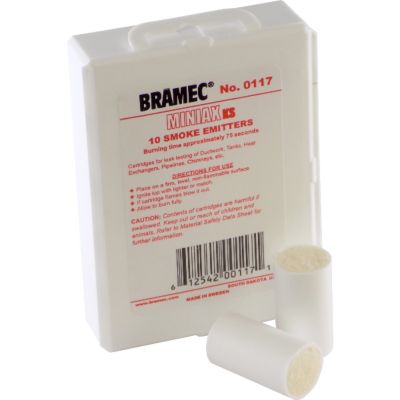 Bramec 0117 Smoke Emitter, 600 Cubic Feet, 75 Second Burn Time, 10 Pack