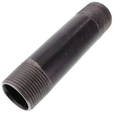 BLACK NIPPLE 1" X 5"