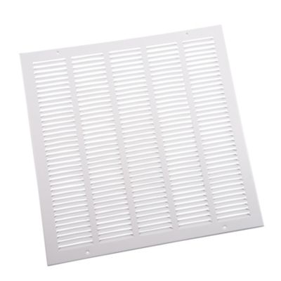 170 Series 20X20 Stamped Face Return Air Grille White Powder Coat ...