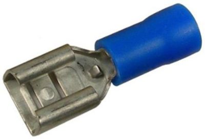 Monti Associates MA02598-2, Female Quick Disconnect Terminal, Flared Vinyl Insulated 16-14 AWG, 100 Pack