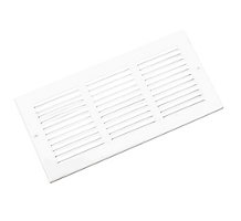 Tru-Aire 170M, 14 Inch x 6 Inch, White, Return Air Grille, Wall or Ceiling Mount