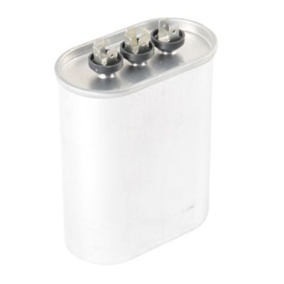 Lennox 86H7701, 55/10 MFD Dual Run Capacitor, 440 VAC, Oval