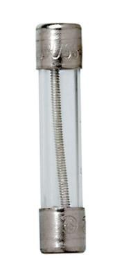 Glass Tube Fuse, 250V, 2A, 1-1/4" L, 1/4" Dia.