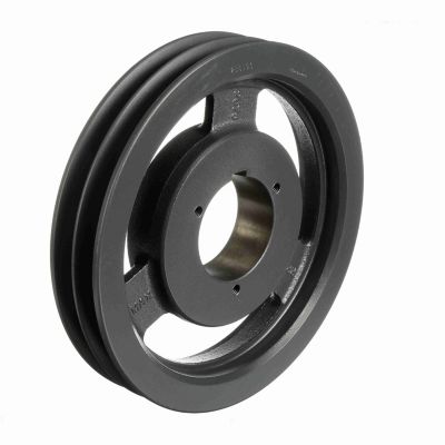 Browning 2B5V90, Cast Iron Bushed Bore Pulley, 9.28 Inch OD, 2-Groove, B-Bushing