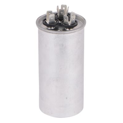 Lennox 100335-05, 35/5 MFD Dual Run Capacitor, 370 VAC, Round