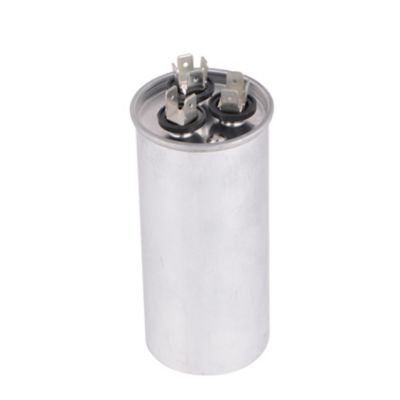 Lennox 100335-07, 40/4 MFD Dual Run Capacitor, 370 VAC, Round