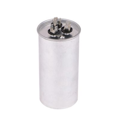 Lennox 100335-24, 80/7.5 MFD Dual Run Capacitor, 370 VAC, Round