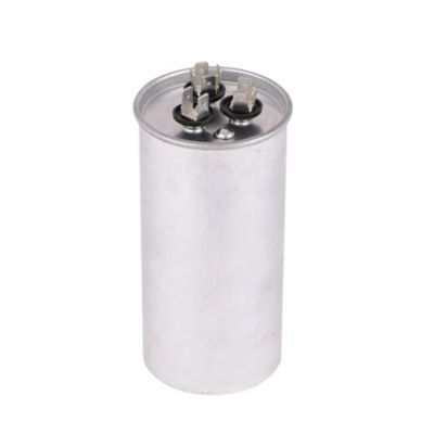 Lennox 100335-24, 80/7.5 MFD Dual Run Capacitor, 370 VAC, Round