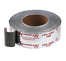 Hardcast 304099, Foil-Grip 1402 Silver Foil Tape, 2" x 100' Roll, Printed