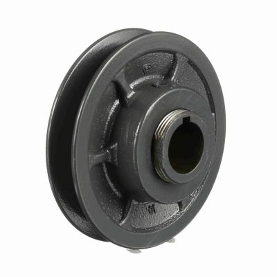 Browning 1VP71X 1 3/8, Variable Pitch Cast Iron Finished Bore Pulley, 7.10 Inch OD, 1-Groove, 1-3/8 Inch Bore