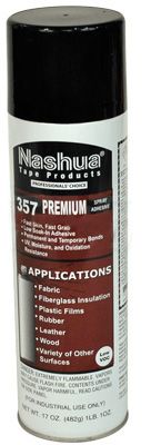 Nashua 79094, 357 Spray Adhesive, 17 oz.