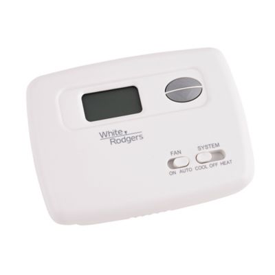 White Rodgers 1F78-144, Non-Programmable Digital Thermostat, Conventional 1 Heat/1 Cool