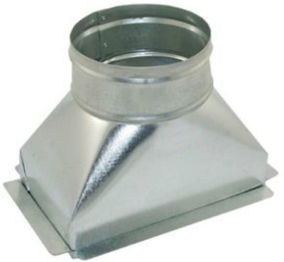 Modular Metal 12" x 6" x 7", Tapered Floor Box, 30 Gauge