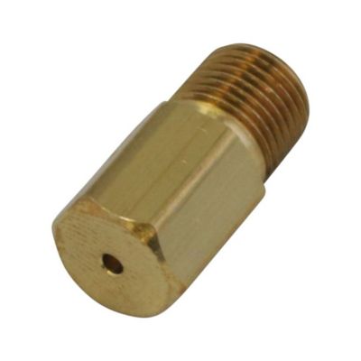 Lennox LB-99214, Burner Orifice, .081 Drill Size, 1/8-27 NPT Threads, Brass