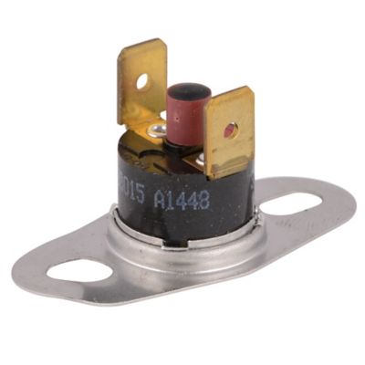 Lennox R37520B015, Thermal Rollout Switch, Red ID Color, Actuates at 350 Deg F. +/- 18 F., Manual Reset, 90 Deg Quick Connect Terminals