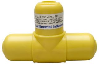 G4 PET-8 PE TEE FITTING 1/2" CTS
