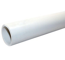 DWV PVC Cellular Core Pipe, 2" x 10', Plain End