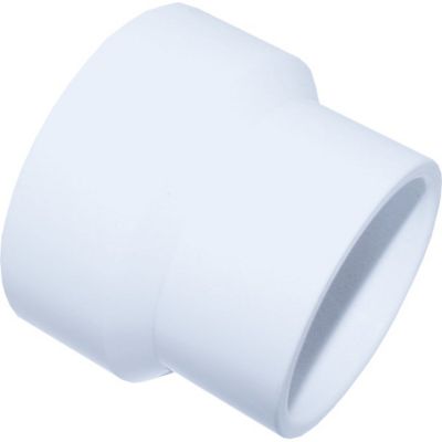 Bramec 0414, PVC DWV Reducing Coupling, 3 IN x 2 IN, H x H