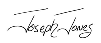Joseph Jones signature