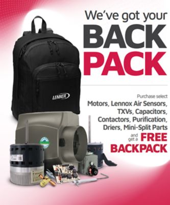 Spring Promotion: Motors, Air Sensors, Purification, Driers, Mini-Split Parts and more Parts and Supplies