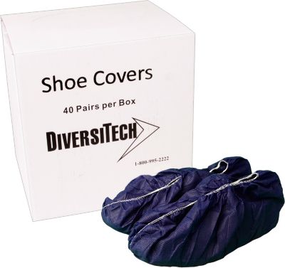 DiversiTech SC-1, Shoe Covers, Dark Blue, 50 Pairs