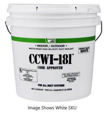 Hardcast 304148, CCWI-181 Water Based Duct Sealant, Gray, 1 Gallon Pail