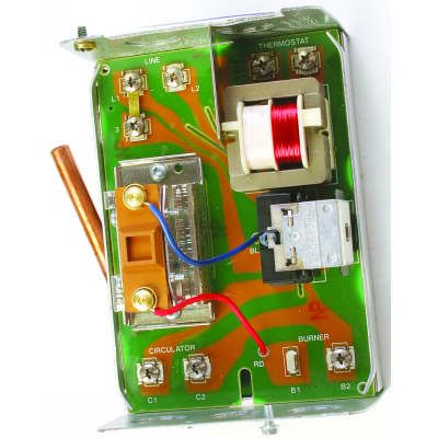 High Limit Aquastat Relay with 8DEG F Fixed Differential