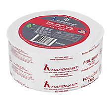 Hardcast 304100, Foil-Grip 1402 Silver Foil Tape, 3" x 100' Roll, Printed
