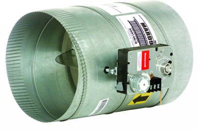 Honeywell Zone Damper, Round, Modulating, Side or Top Actuator Mount, 18 Inch, MARD18/U