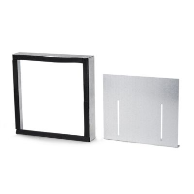 11.5" Square Supply Air Plenum Adapter, 1 Each/Box, 9.5"Duct Size for R-4.2 Fiberglass Ductboard, Used on 4860