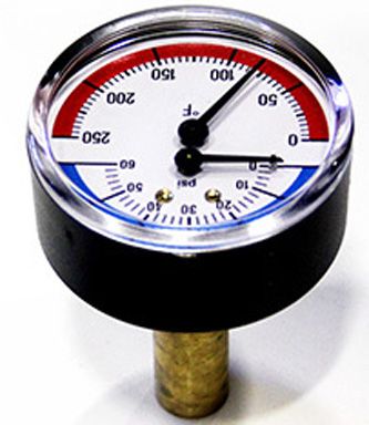 MPH 7250P-211 TERMPERATURE/PRESS GUAGE
