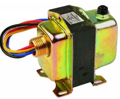 Honeywell AT150F1022/U, Class 2 Transformer, 50 VA, 120/208/240 VAC 60 Hz Primary, 24 VAC Secondary, Circuit Breaker