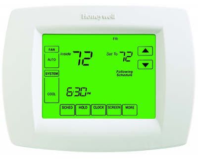 Honeywell TH8320U1008 VisionPRO 8000, Programmable Thermostat, 7 Day ...