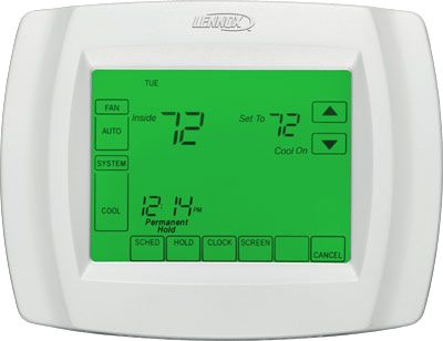 L5732U Comfort Sense 5000, 7 Day Universal Programmable Thermostat, Touchscreen