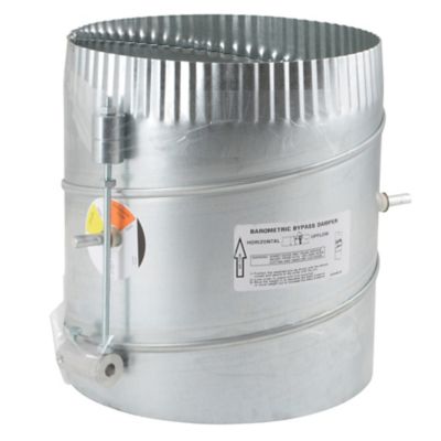 10" Round Barometric Bypass Damper