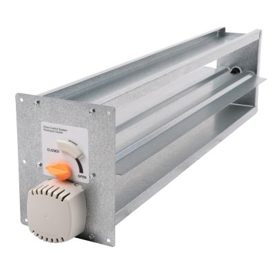 Lennox Zone Damper, Rectangular,  Side Mount, 30 Inch x 8 Inch, 6753L