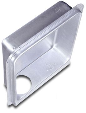In-O-Vate DB-3D, 19" x 16-3/4" x 4-3/8", Dryerbox, Upward Exhaust, Slight Oval