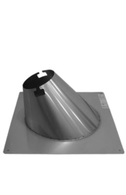 NM ARF4 ANGLED ROOF FLASH VERT VENT 4"