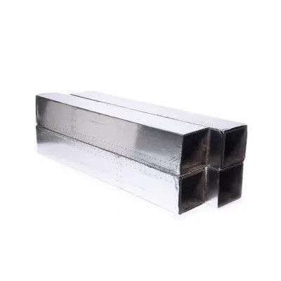 Unico UPC-12-065S6-4, Square Fiberglass Duct, 6.5 x 6.5" x 6', R4.2, 4/Box