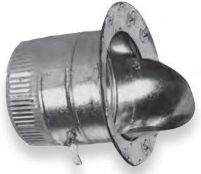 Mitchell Metal 3979, 9" AirTite Round Pipe Takeoff, with Gasket
