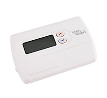 White Rodgers 1F86-344, Non-Programmable Digital Thermostat, Single 1H/1C Heat Pump 1H/1C