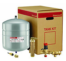 Honeywell TK30PV125FM/U, TK Series Combo Boiler Trim Kit with SuperVent, 4.4 Gal Tank, 1-1/4" NPT Supervent, 1/2" NPT Tank